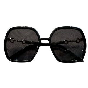 GUCCI GG0890S 001 BLACK SQUARE WOMEN SUNGLASSES
